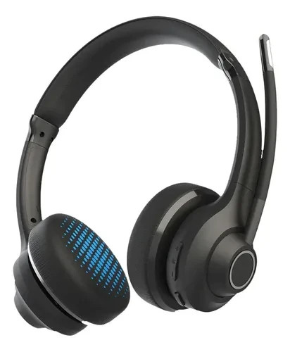 JLAB Go Work BLK4 Wireless Or Wired Microphone Office Headset Black