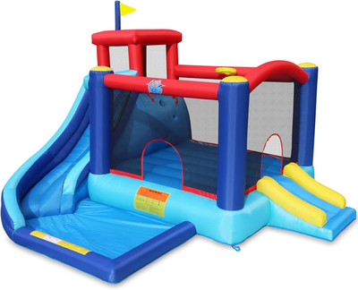 Bounce House - Inflatable Bouncing House with Blower for Indoor & Outdoor - Jump