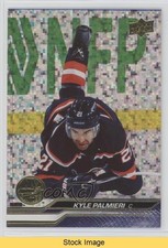 2023-24 Upper Deck Series 2 Speckled Rainbow Foil Kyle Palmieri #363 READ 5dz