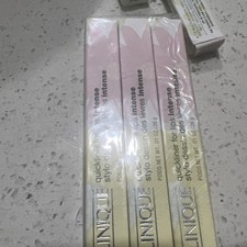 3x Clinique Quickliner For Lips Intense 06 INTENSE CRANBERRY DISCONTINUED