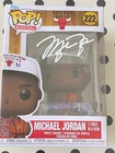 Michael Jordan Chicago Bulls Signed Funko POP In Case With COA