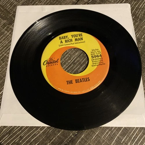 The Beatles (45) All You Need is Love / Baby, You're a Rich Man Capitol (A)