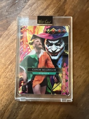 2025 Wild Card Multi Jokers Wild Joker 1/1 - Conor Mcgregor | eBay