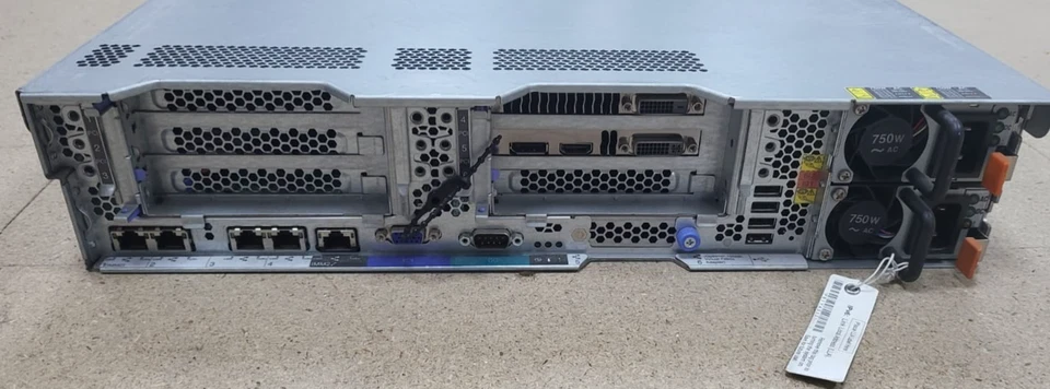 IBM System x3650 M4 7915-AC1 2x 4C E5-2630 128GB Ram 16x 2.5" HDD Bays 2U Server - Image 4 of 4