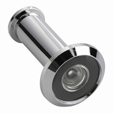 Wide Angle Door Viewer 190 Degrees in Chrome (Set of 10)