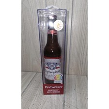 Limited Edition Budweiser BLUETOOTH BOTTLE SPEAKER Color Changing LED Lights New
