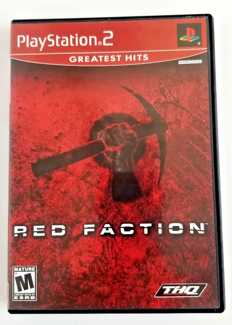 Lot De 4 Jeux Red Faction : I, II, Guerilla, Armageddon - PS2, PS3, PS4