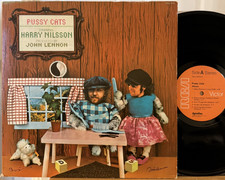 Harry Nilsson Pussy Cats Vinyl LP RCA CPL1-0570 1st Press John Lennon Ringo