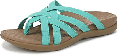 #ad Vionic Women#x27;s Tia Stretch Woven Sandals NW OB $34.99