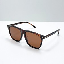 Tom Ford Fletcher TF832 Sunglasses Havana Brown Men 59mm New