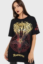 Alchemy Baphomet Zisurrû T-Shirt Xs||S||M||L||Xl||Xxl||3Xl||4Xl Black Women New