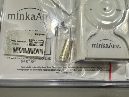 Minka Aire AireControl Handheld Remote Fan Control RCS213 W/Battery - Picture 9 of 9