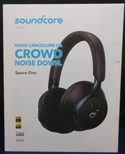 Soundcore Space One by ANKER Wireless Noise Cancelling Headphones BRAND NEW