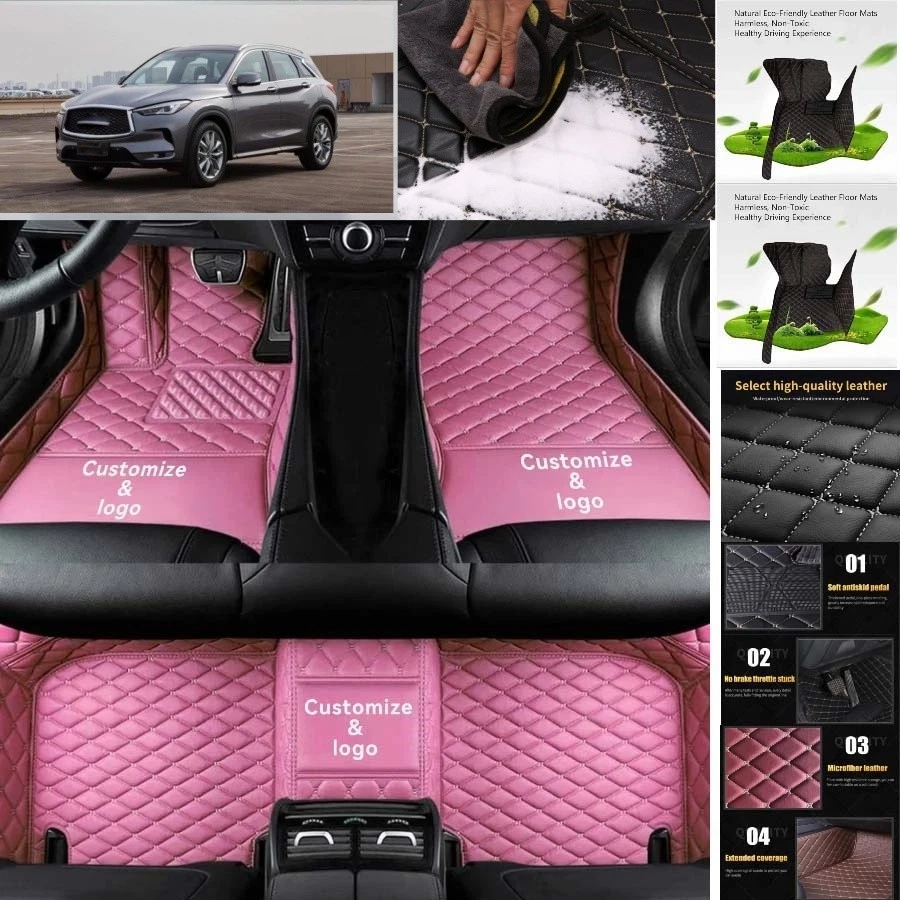 For Infiniti QX60 Car Floor Mats Custom Waterproof Auto Liners Carpets — 第 3/4 张图片