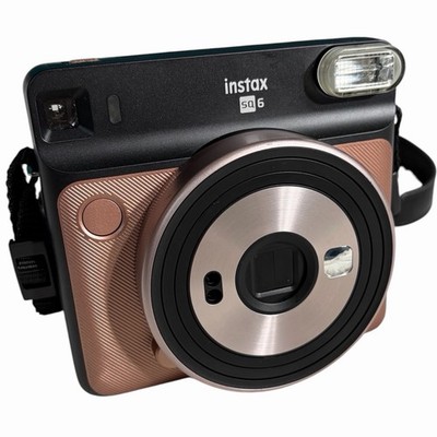 Fujifilm Instax SQ6 Square Instant Film Camera Blush Gold Tested Read