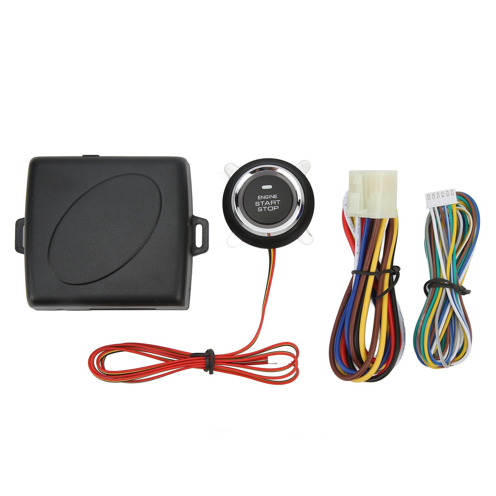 Universal Smart Push Start Ignition Kit Engine Start Stop Button System For 12V