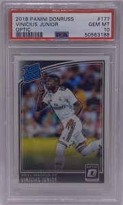 Vinicius Jr. 2018 Donruss #177 Optic Price Guide - Sports Vinicius Jr. 2018 Donruss #177 Optic Price Guide - Sports
