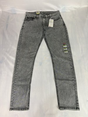 NWT Levi s 512 Jeans Men s 34x32 Gray Denim Slim Taper Stretch