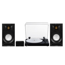 Fluance RT85 Vinyl Turntable, Ri71 Powered Bookshelf Speakers, PA10 Preamp