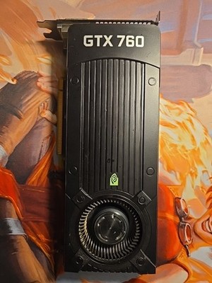 NVIDIA GeForce GTX 760 2GB GDDR5 GPU Video Card Used