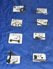 WHEELER & WILSON W9 SEWING MACHINE USED ORIGINAL PARTS TESTED 1888-1892