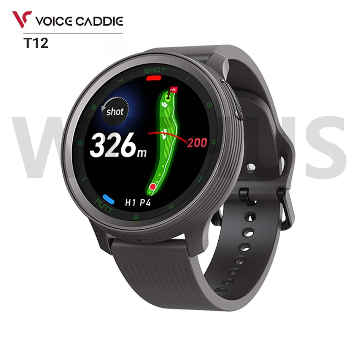 Voice Caddie T12 Smart Golf Watch Globalmap Course View AI