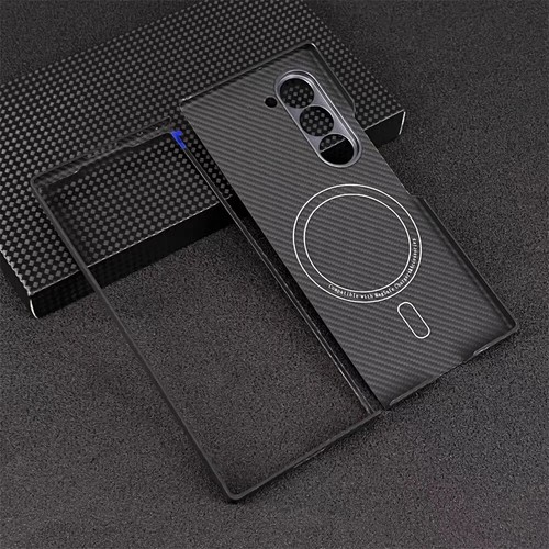 Custodia originale in fibra di carbonio per Samsung Galaxy Z Fold SE 6 5 W25 sottile Magsafe cover - Foto 24 di 28