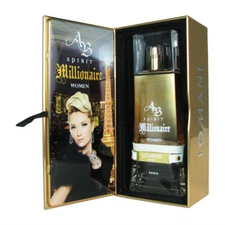 AB Spirit Millionaire for Women by Lomani 3.3 oz Eau de Parfum Spray New in box.