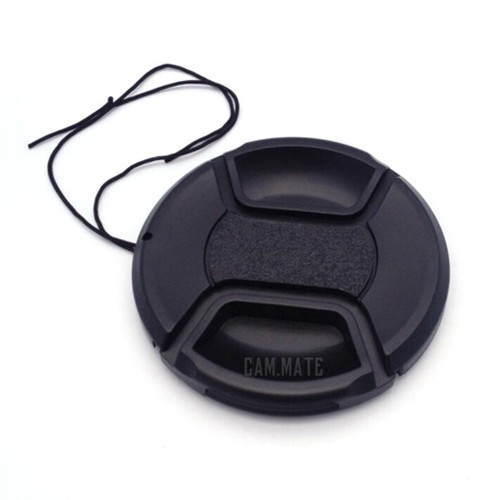 Camera Lens Front Cap 52/55/58/62/67mm w/ Secure String DSLR Cover Protector Lid - Picture 3 of 17