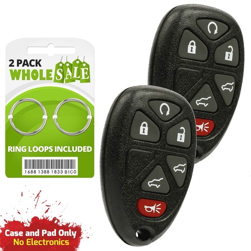 Replacement Key Fob Shell Case For 2007-2010 Chevy Suburban – Case Only, No Programming