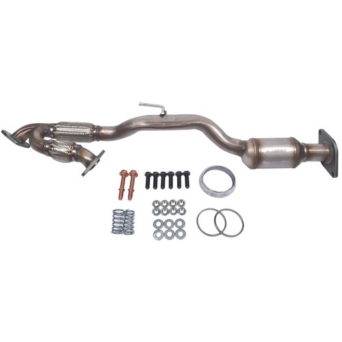 Rear Catalytic Converter w/Flex Pipe For Nissan Pathfinder Infiniti QX60 JX35 - Picture 8 of 15