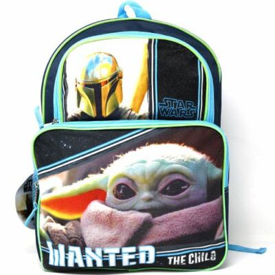 OYCB Star Wars ''The Child'' Baby Yoda Large Backpack 16'' x 12''