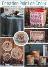French cross stitch magazine Creation point de croix No.91