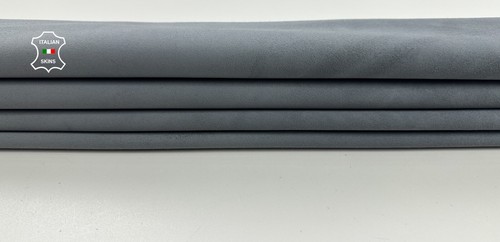 GREY SUEDE Italian Calfskin calf cow leather skin hide skins 7+sqf 1.1mm #C3410 - 第 1/6 張圖片