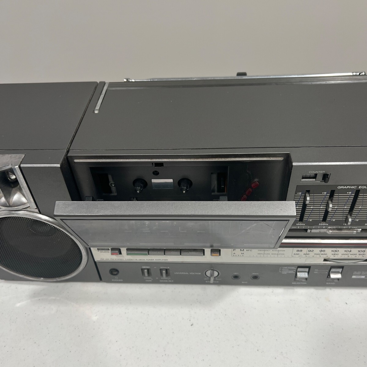 Vintage 80's PANASONIC RX-C45 Boombox Ghetto blaster cassette