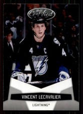 2010-11 Panini Certified #131 Vincent Lecavalier Tampa Bay Lightning