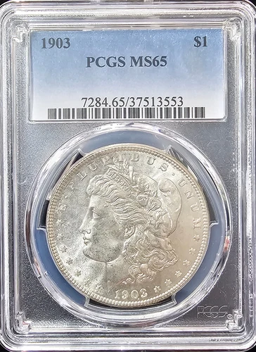 1903 Morgan Dollar MS-65 PCGS VIDEO
