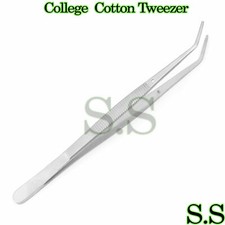 College/Cotton Dressing Pliers 6" Dental Instruments Stainless German Grade