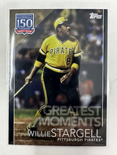 2019 TOPPS UPDATE SERIES WILLIE STARGELL 150 YEARS GREATEST PLAYERS 150-56 /299