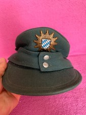 Bayerische Dienstmütze Polizei Uniform Alt