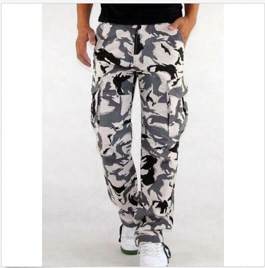 Buy Wear Your Mind Men Green Camouflage Print Slim Cargo Trousers - Trousers  for Men 1741249 | Myntra