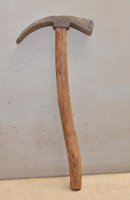 Early blacksmith forged carving adze ship builder totem pole carver tool