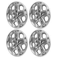 GAIASURGE Hubcaps Fits Ford Fusion 17" Chrome ABS Replacement Wheel Rim Cover