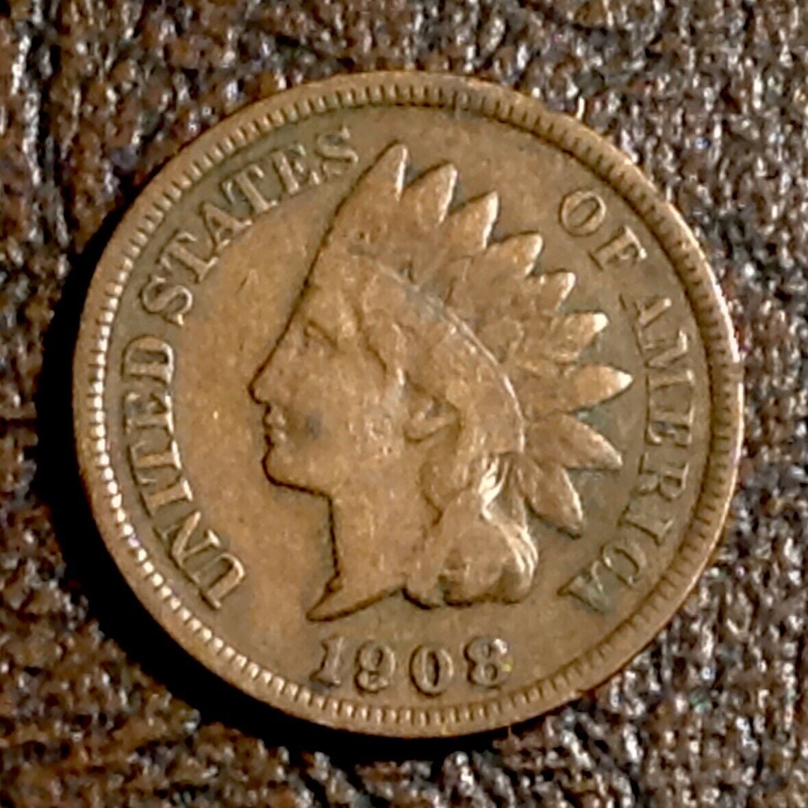 ~ 1908 S Indian Head Cent   - Key Date