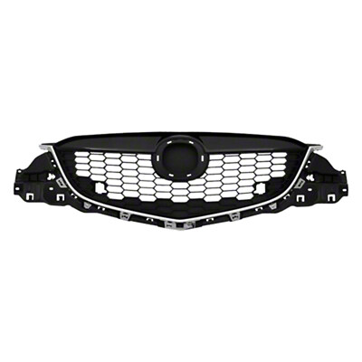 New Premium Fit Black / Chrome Front Grille KD4550710G