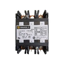 SQUARE D	8910DPA53V02Y244  CONTACTOR 600VAC 50AMP DPA +OPTIONS