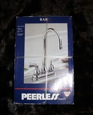 Vintage Peerless Faucet Brand New In Box Model P88-L Chrome Bar