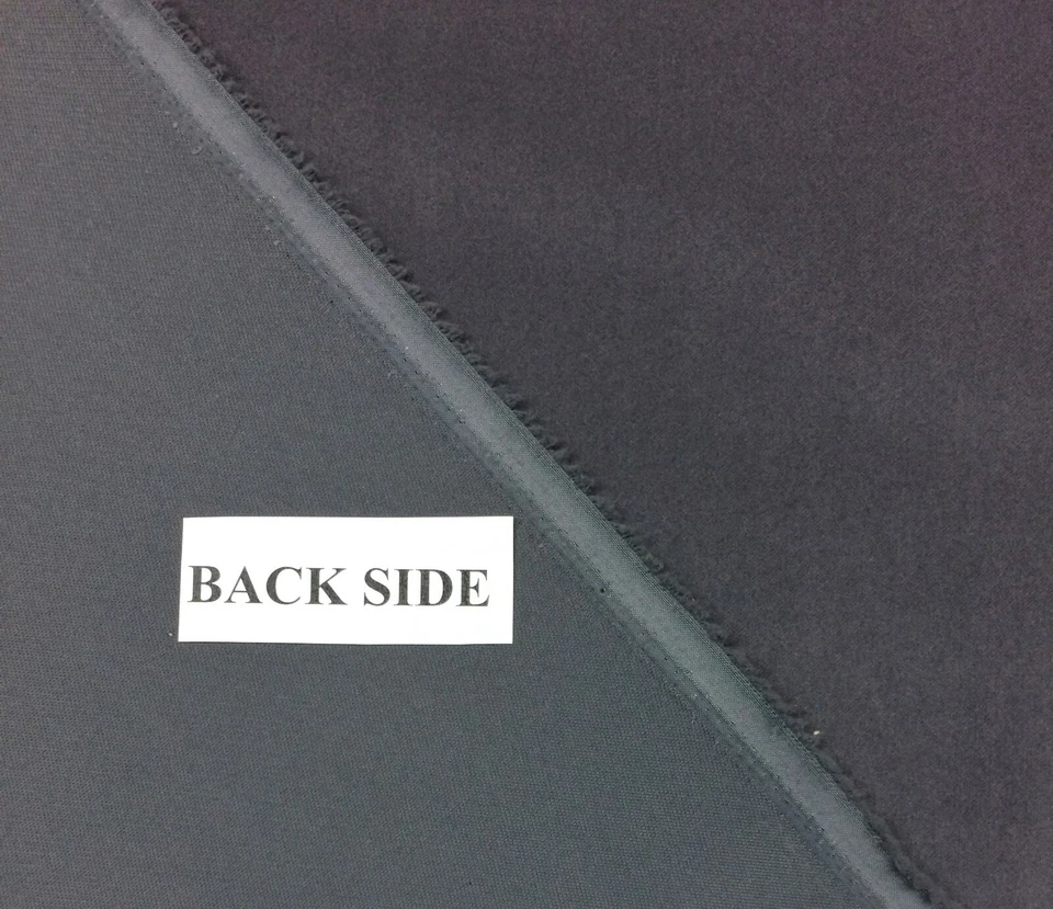 BALLARD DESIGNS PERFORMANCE VELVET GRAPHITE GRAY FURNITURE FABRIC BY YARD 55"W - Image 3 of 3