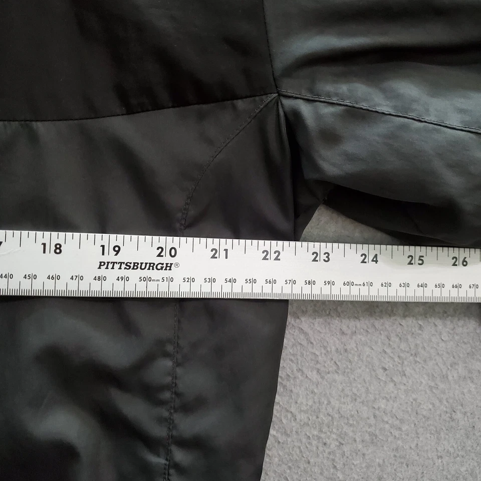 Manchester United Men Jacket Medium Gray Colorblock Windbreaker Logo READ - Image 4 of 4