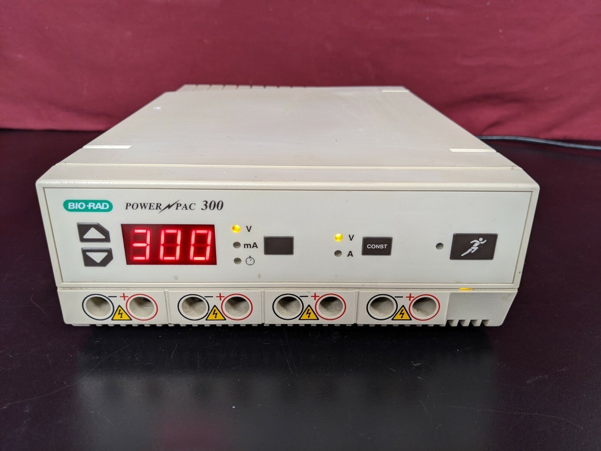 Bio-Rad Powerpac 300 Electrophoresis Power Supply / 30 DAY 